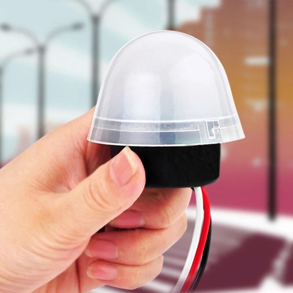 สวิตช์แสง สวิตซ์แสงแดด เปิด ปิดไฟ อัตโนมัติ 10A โฟโต้สวิตซ์ Street Light Switch Sensor Waterproof