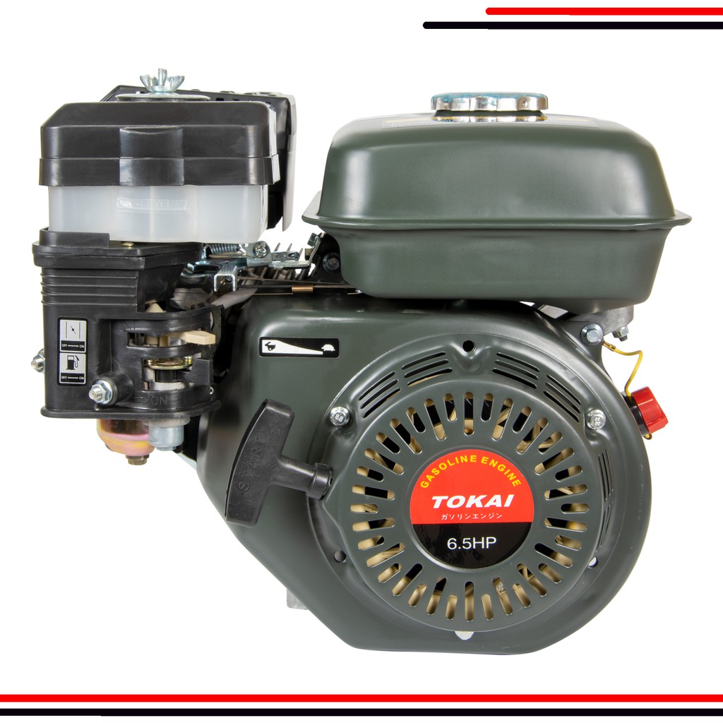 เครื่องยนต์เบนซิน เกรดญี่ปุ่น TOKAI เครื่องเบนซิน 6.5 แรงม้า 196ซีซี