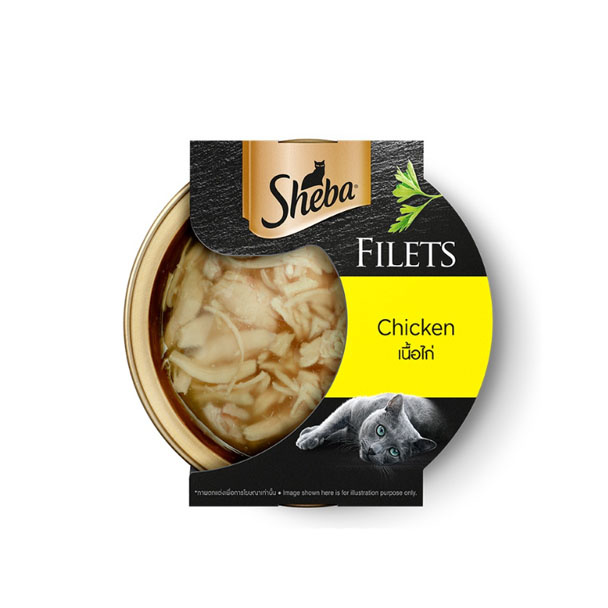 Sheba Filets เนื้อไก่ 60 กรัม