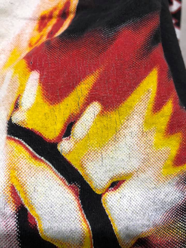 เสื้อวง Iron Maiden Brave New World Japan Tour ปี 2000 Size M เสื้อทัวร์หน้างาน ลิขสิทธิ์แท้ 100%