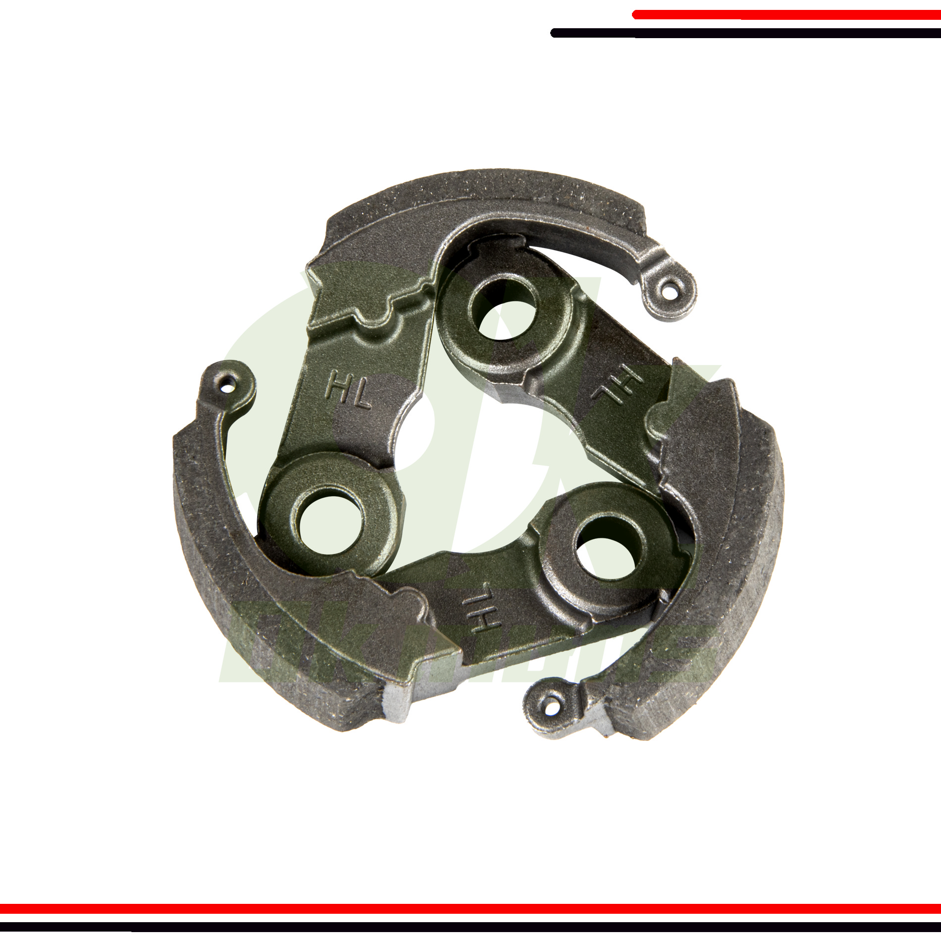 ผ้าครัช 3 ก้อน เครื่องตัดหญ้า NB411 อลูมิเนียม เหล็ก ผ้าคลัช ผ้าคลัท