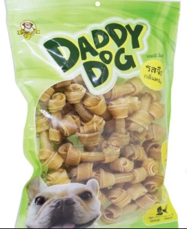 Daddy Dog กระดูกผูกธรรมชาติ 2" B 450 g.