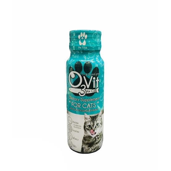 O3Vit Dietary Supplement วินตามินสำหรับแมว 50 Ml. (วิตามินรวม)