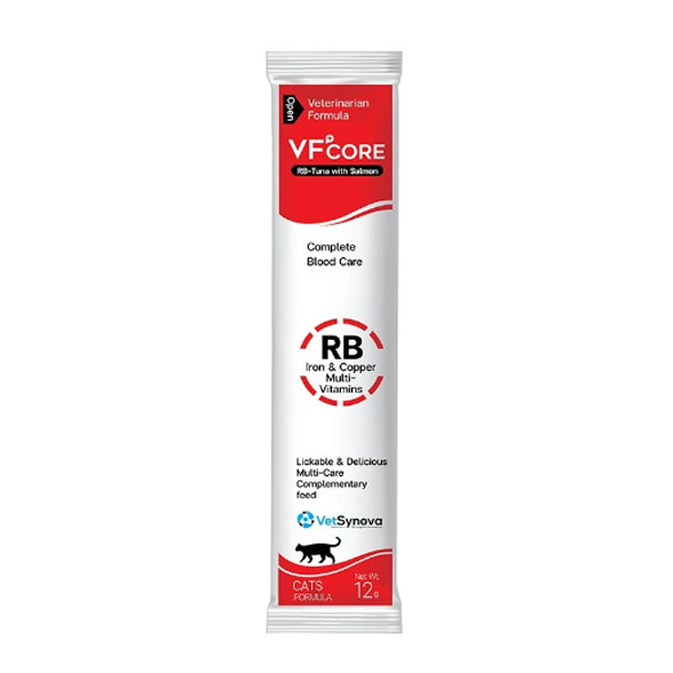 VF+core อาหารเสริม บำรุงเลือด 12 กรัม (สุนัขเเละแมวทานได้)