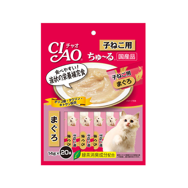 CIAO SC-121 แมวเลีย-ทูน่าสำหรับลูกแมว