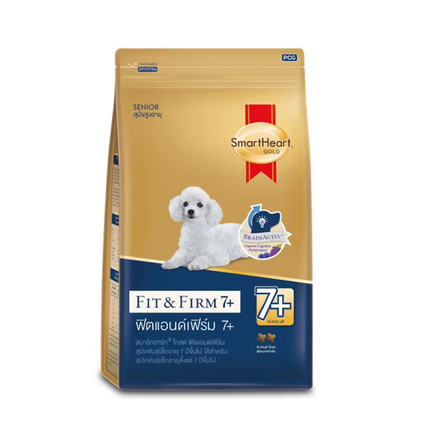 Smart Heart Gold Fit & Firm 7+Up สุนัขพันธุ์เล็ก 3 Kg.