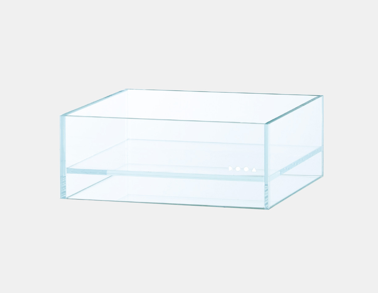 DOOA Neo Glass AIR W20×D20×H8 cm ฐานวาบิคูสะ
