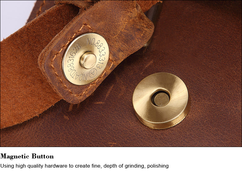 For You Leather LB62 กระเป๋าคาดเอว กระเป๋าคาดเข็มขัด กระเป๋าใส่มือถือ หนังแท้ ทรงตั้ง (น้ำตาล) LB62