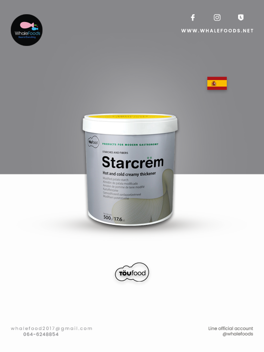 Starches and Fiber- Toufood Starcrem 500gr/pc