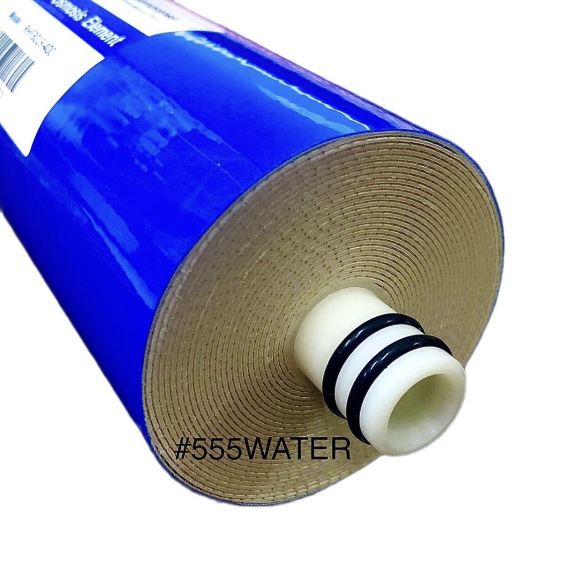 ไส้กรอง RO เมมเบรน 400 gpd ความละเอียด 0.0001 ไมครอน ทำหน้าที่กรองสิ่งสกปรกที่มากับน้ำ เป็นไส้กรองเมมเบรน ชนิด Reverse Osmosis