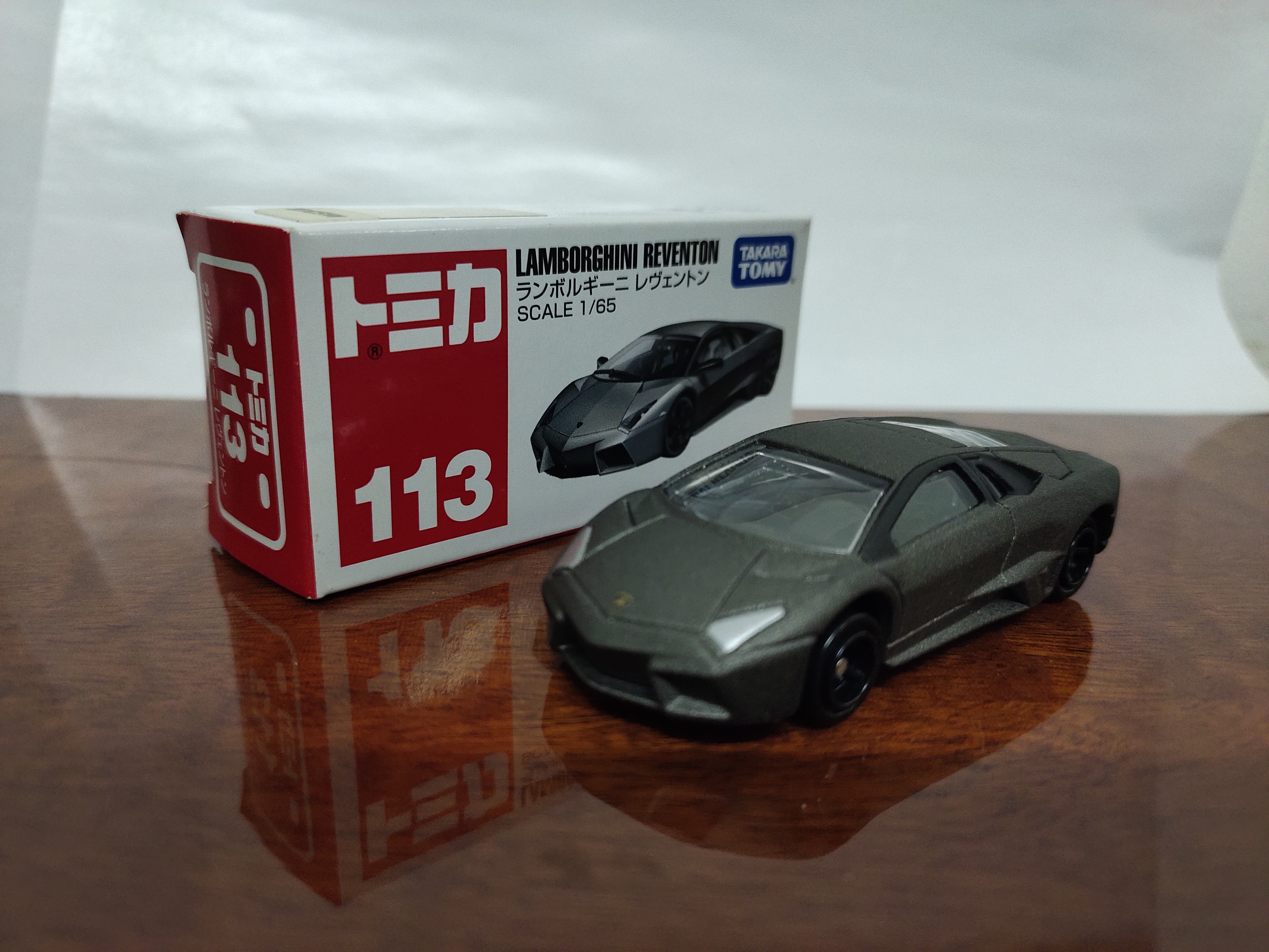 Tomy Tomica Lamborghini Reventon; Made in Vietnam