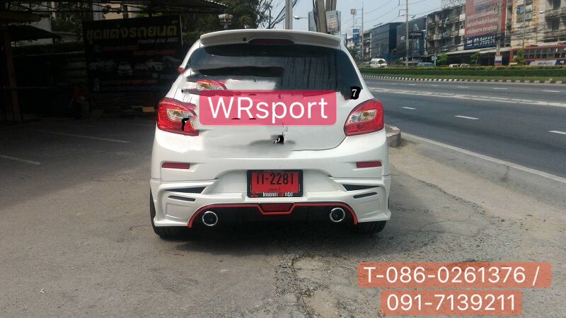 ชุดแต่งรอบคัน Mitsubishi - Mirage 2017-2018