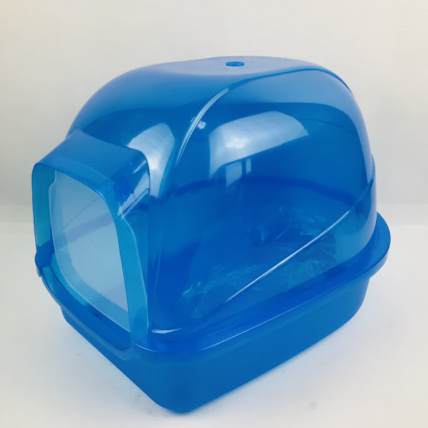 K/P ห้องน้ำแมวโดมใส 30x45x35 ซม.