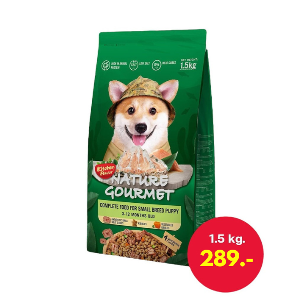 Kitchen Flavor Small Breed Puppy Dog ลูกสุนัขพันธุ์เล็ก 1.5 Kg