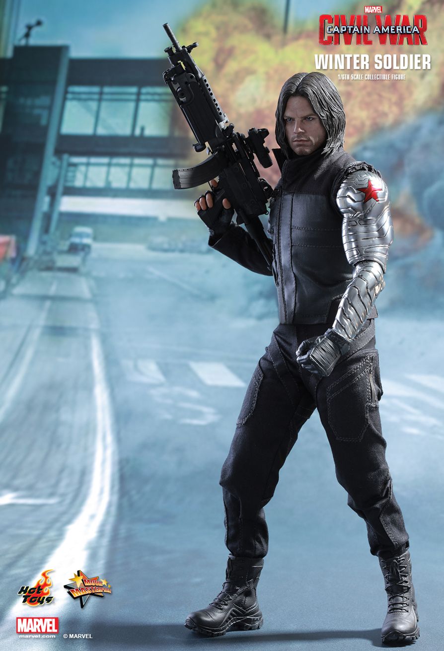 Captain America : Civil War - Winter Soldier 1/6TH Scale [ของแท้]