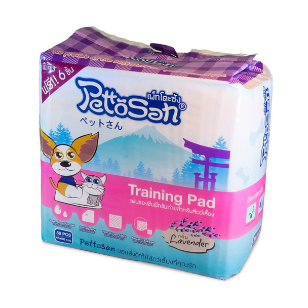Pettosan แผ่นรองฉี่ 60x45 Cm. 56 ชิ้น