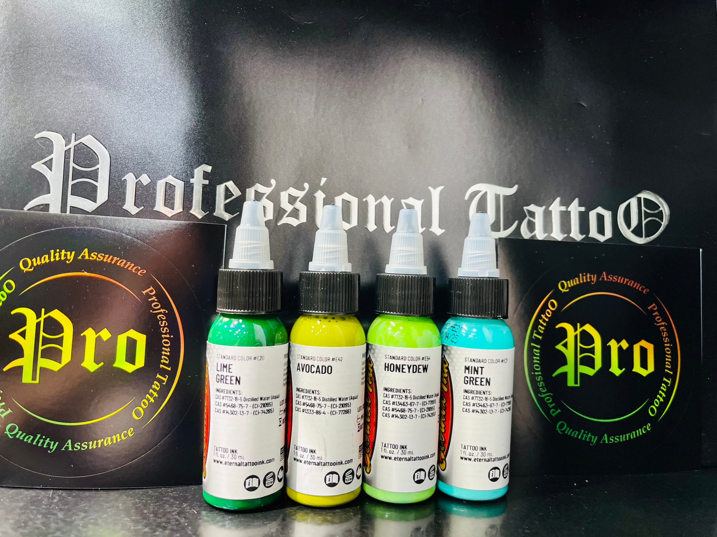 ETERNAL TATTOO INK สีสัก ETERNAL TATTOO INK 1oz หมึกสักอีเทอนอล 1 ออนซ์ 1 ออนซ์