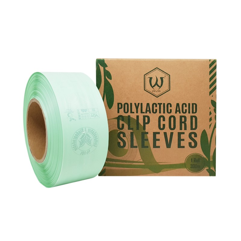 AVA Ava Polylactic Acid Clip Cord Sleeves Biodegradable Products พลาสติกหุ้มสาย