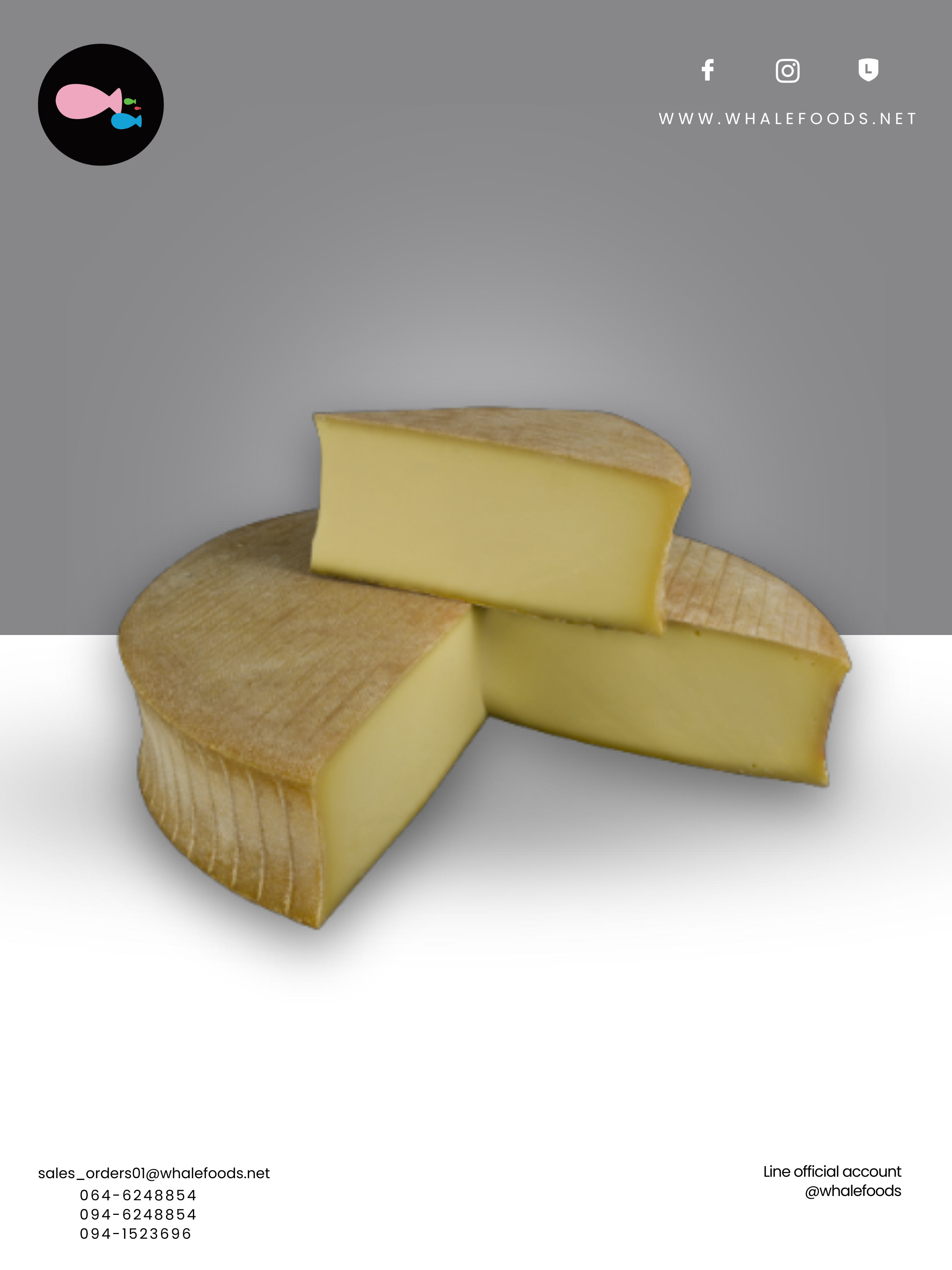 RACLETTE SAVOIE LC SIZE : 6 KG.