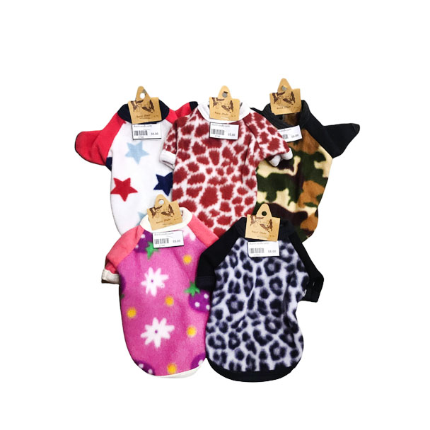 Doggudy เสื้อสำลี-แขนสั้น เบอร์0 (คละลาย)