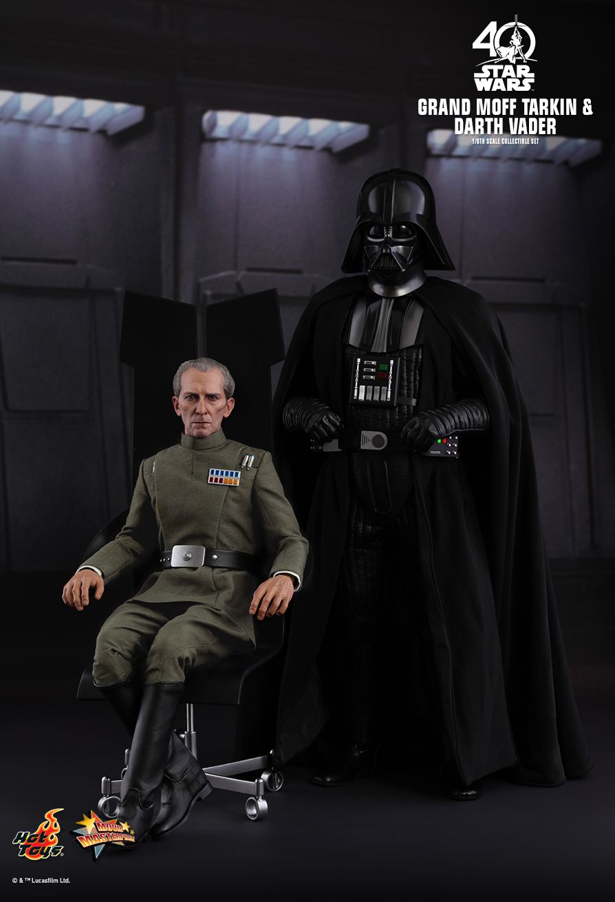 Star Wars : Episode IV A New Hope - Grand Moff Tarkin & Darth Vader 1/6TH Scale [ของแท้]