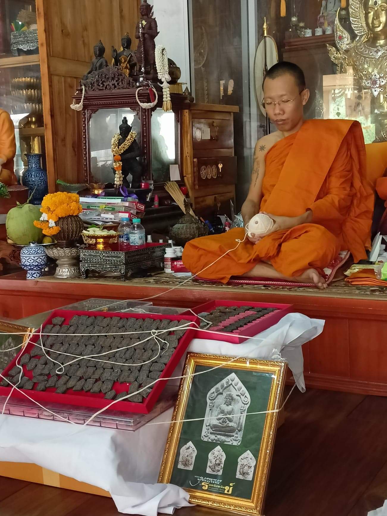 ขุนแผน รวยรับทรัพย์ หลวงปู่อุดมทรัพย์ (ยกลัง) พร้อมส่ง