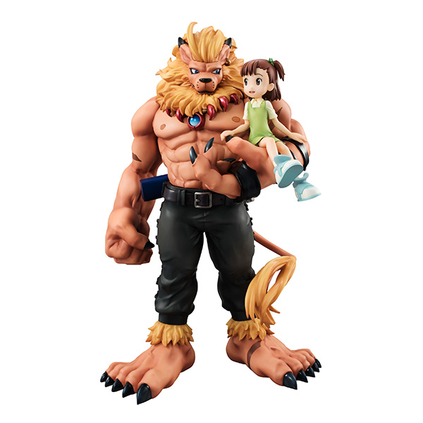 Digimon : Tamers - G.E.M. Kato Jyuri & Leomon Figure [ของแท้]