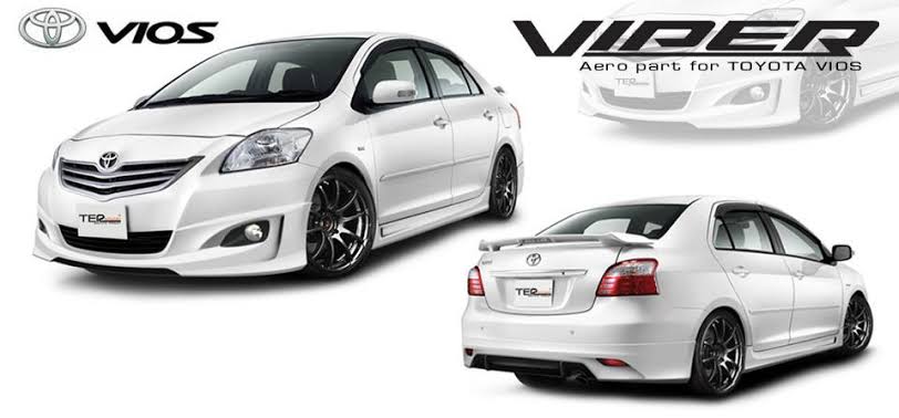 ชุดแต่ง toyota - Vios 2008-2012 ทรง VIPER