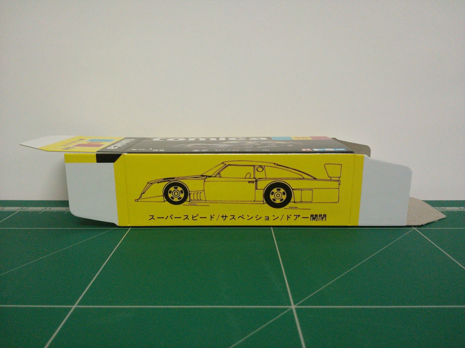 กล่องพิมพ์ Reproduction Box สำหรับ Tomica Black Box No.35 Dome Celica Turbo (กล่องเปล่า, ไม่มีรถ)