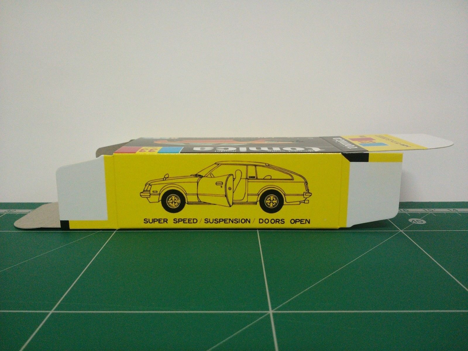 กล่องพิมพ์ Reproduction Box สำหรับ Tomica Black Box No.33 Toyota Celica LB 2000GT (กล่องเปล่า, ไม่มีรถ)