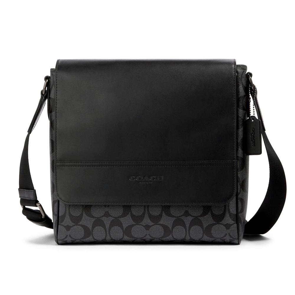 COACH 573HOUSTON MAP BAG IN SIGNATURE CANVAS (QBMI5) (573QBMI5-MA)