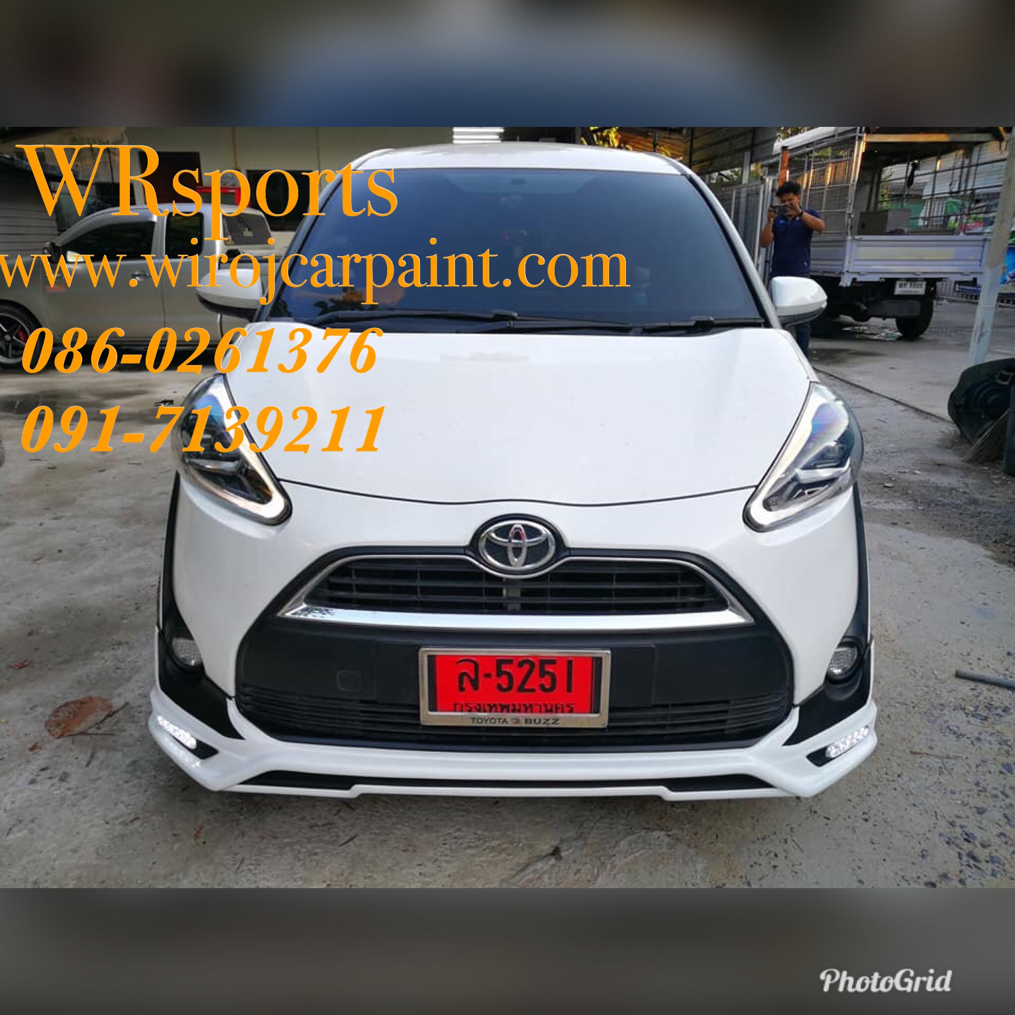 ชุดแต่งรอบคัน TOYOTA SIENTA 2017 MDP