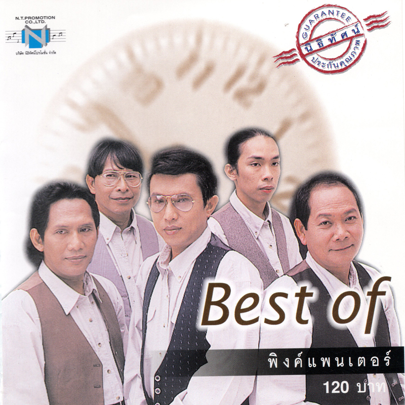 แผ่นซีดี เพลงไทย Best of พิงค์แพนเตอร์
