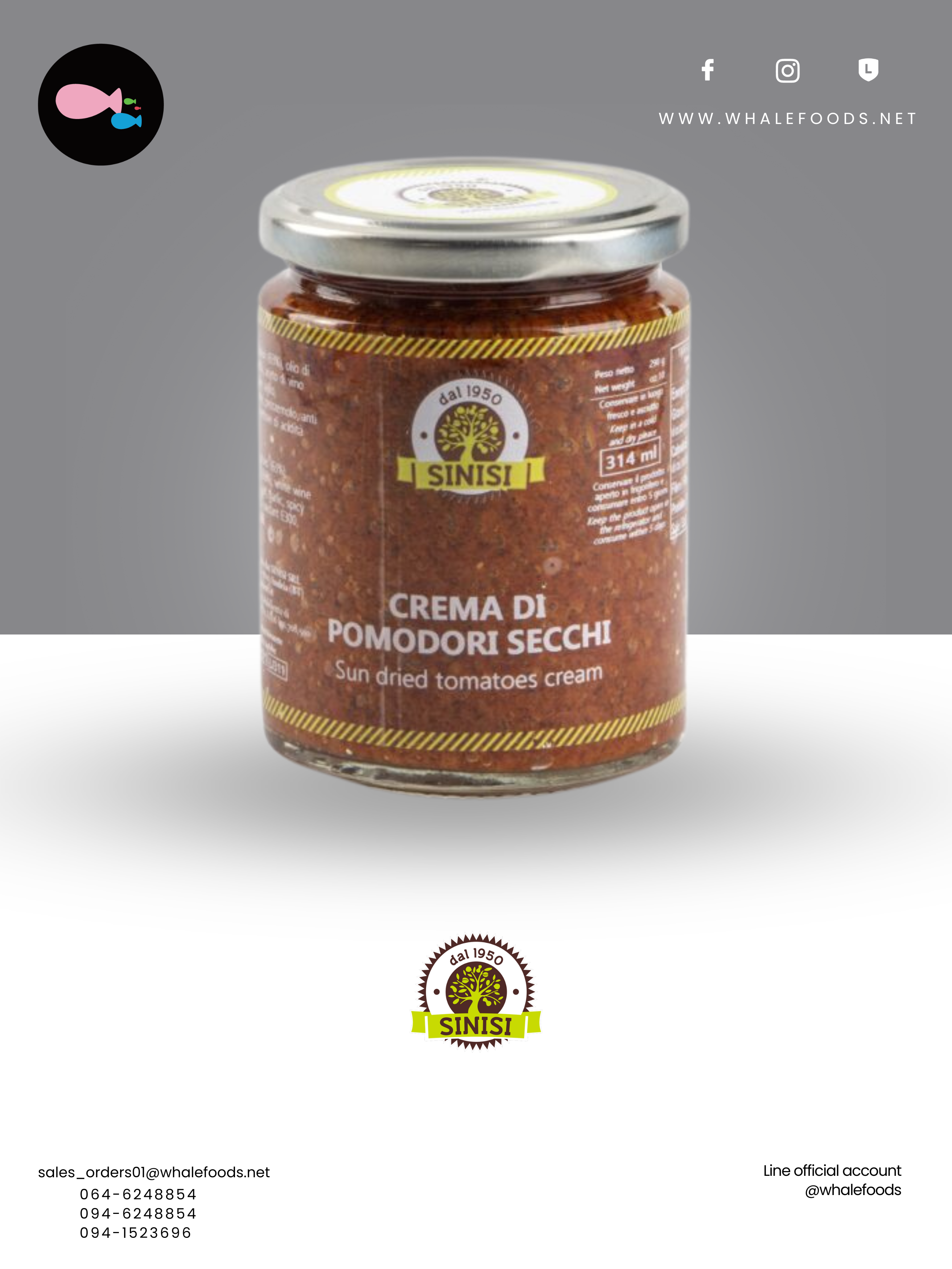 DRY TOMATO PATÉ SIZE : 314 ML