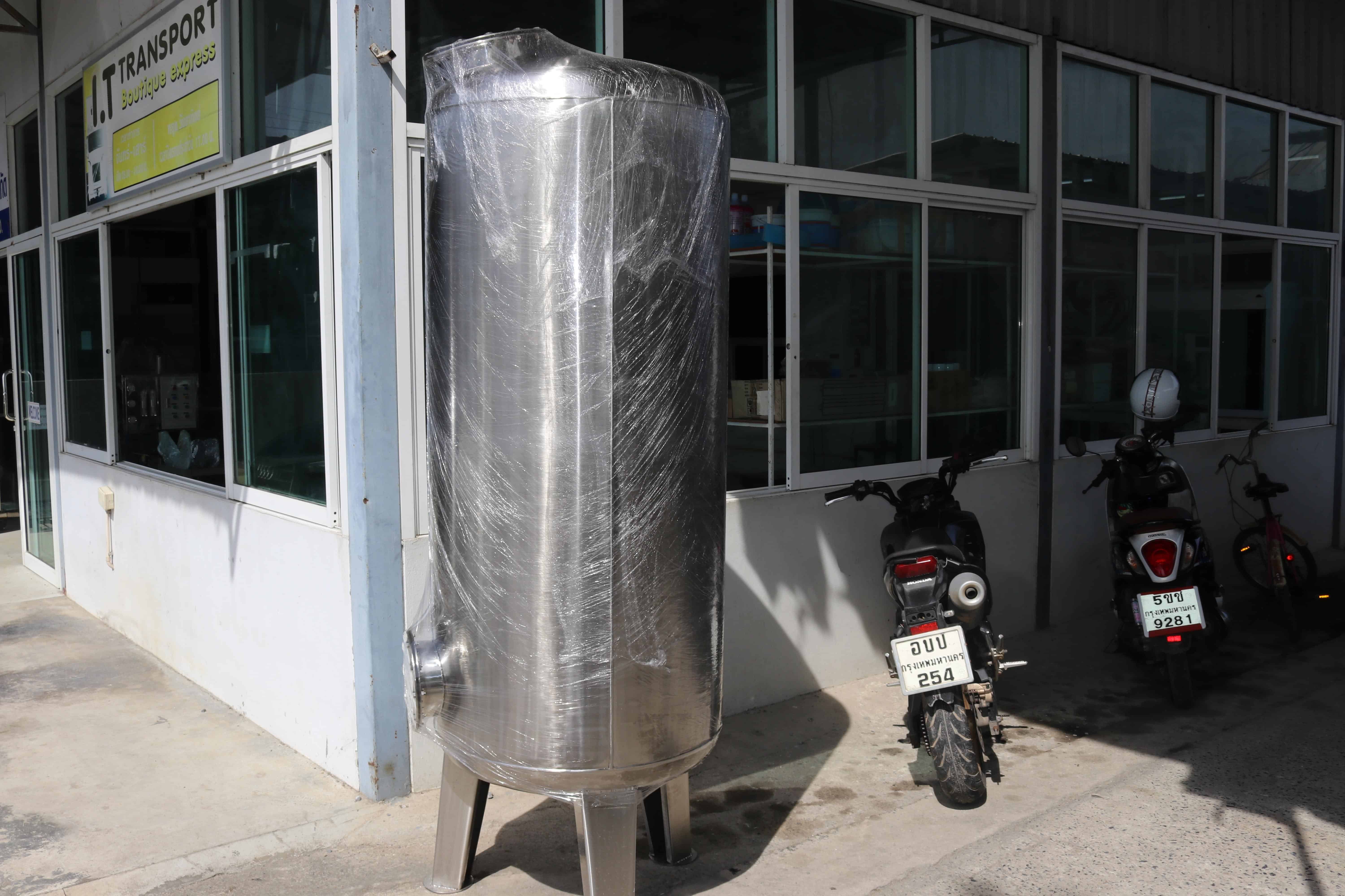 ถังกรองสแตนเลส18นิ้วหนา3มม.