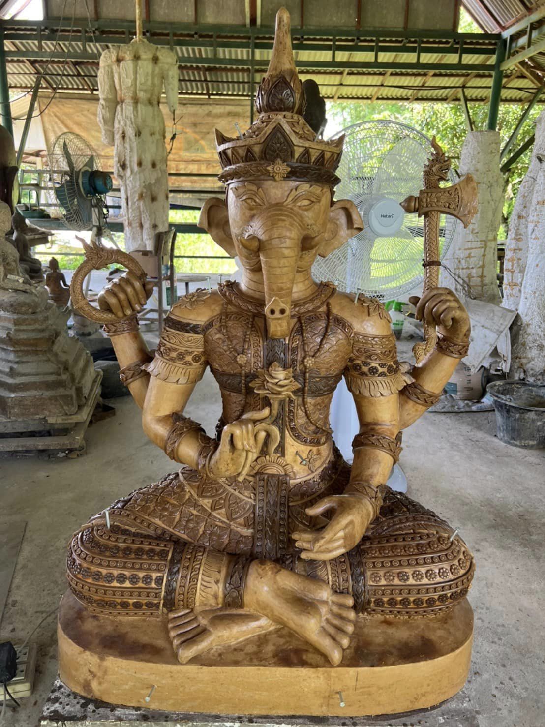 องค์พ่อพระศรีคเณศล้านนา รุ่น มงคลมหาเศรษฐี(พร้อมส่ง)