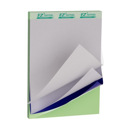 EZ กระดาษลอกลายฟิล์ม EZ Thermal Transfer Paper -Tattoo Stencil Paper 50 pcs.