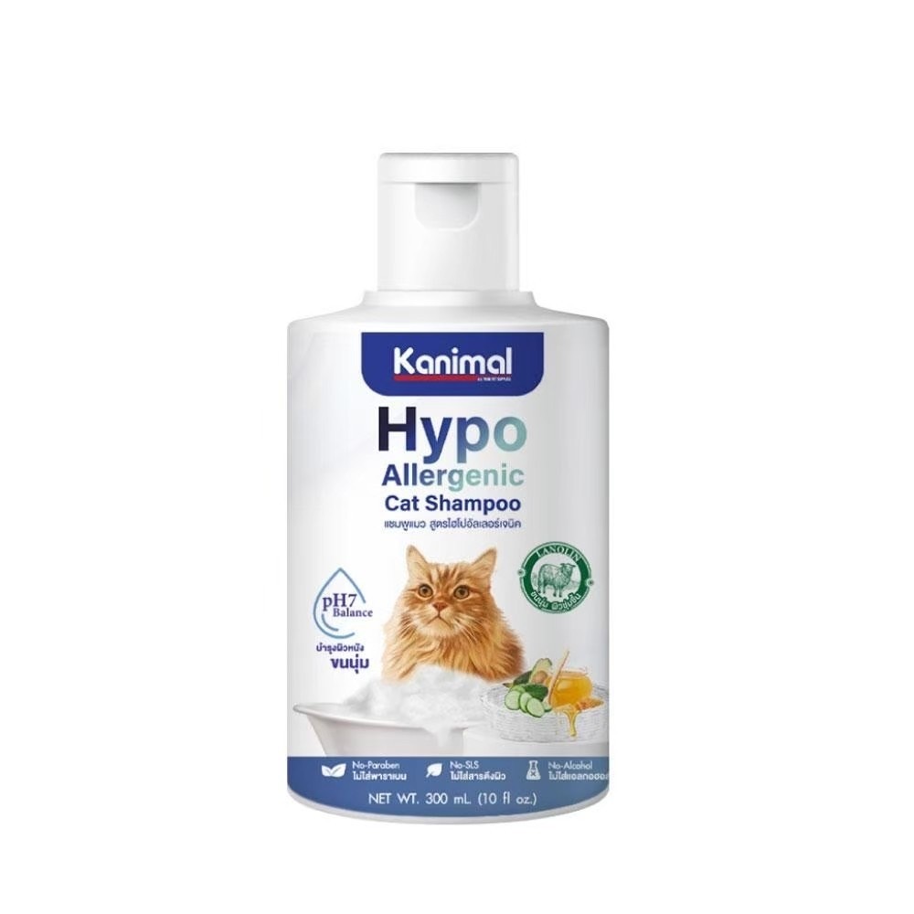 Kanimal 702-29763 แชมพู Hypoallergenic แมว 280 มล.