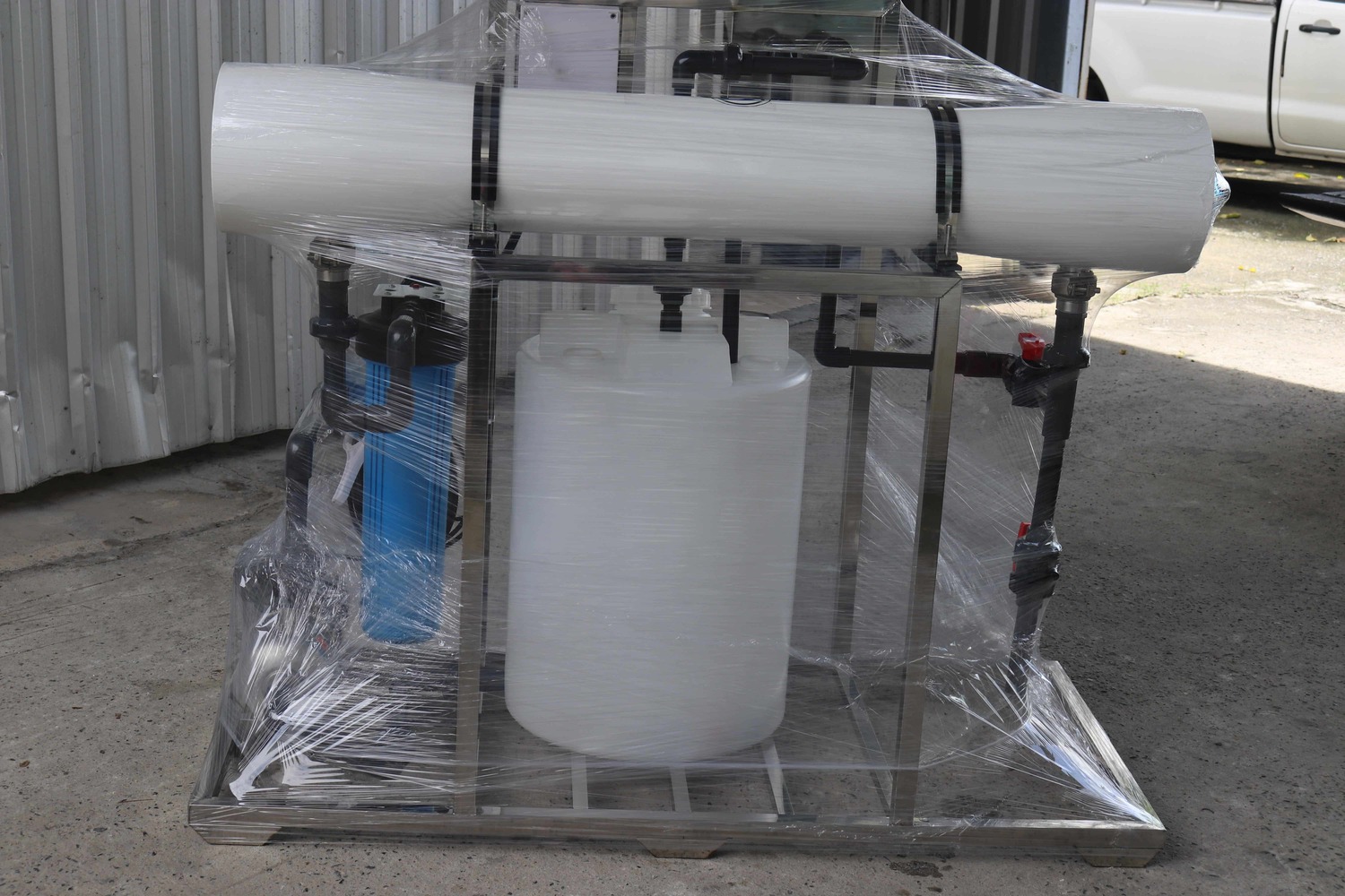 เครื่องล้างไส้กรองROmembraneขนาด8นิ้วx40นิ้ว(ทั้งชุด)