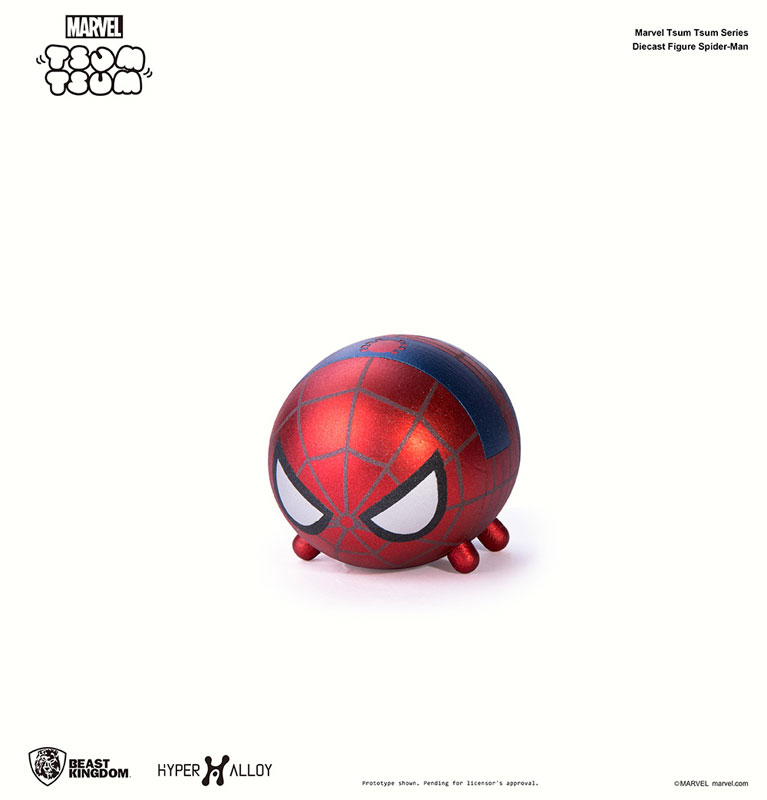 Marvel Comics - Tsum Tsum Metal Figure Spider-Man [ของแท้]