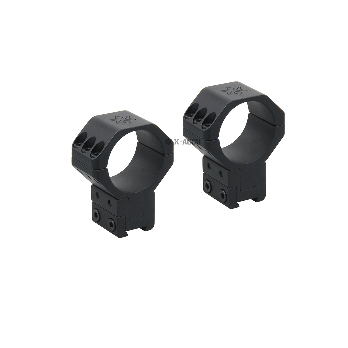 X-ACCU 34mm Adjustable Dovetail แหวนรัดกล้องปรับมุมได้ ท่อ34ราง11มิล