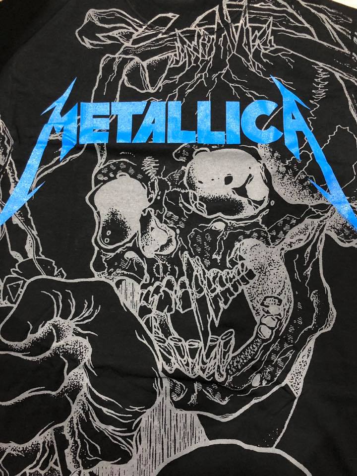 เสื้อวง Metallica Japanese Justice Ovp ปี 2018 สินค้าลิขสิทธิ์แท้ 100%