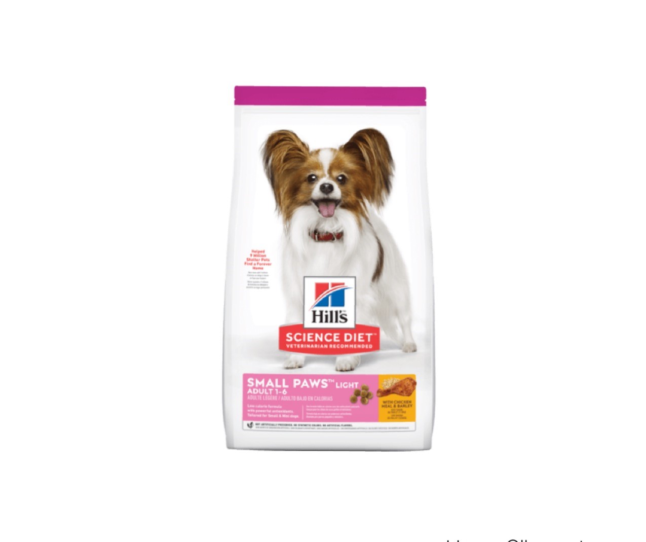 Hill Adult Light Small&Toy คุมน้ำหนักพันธุ์เล็ก 1.5 Kg