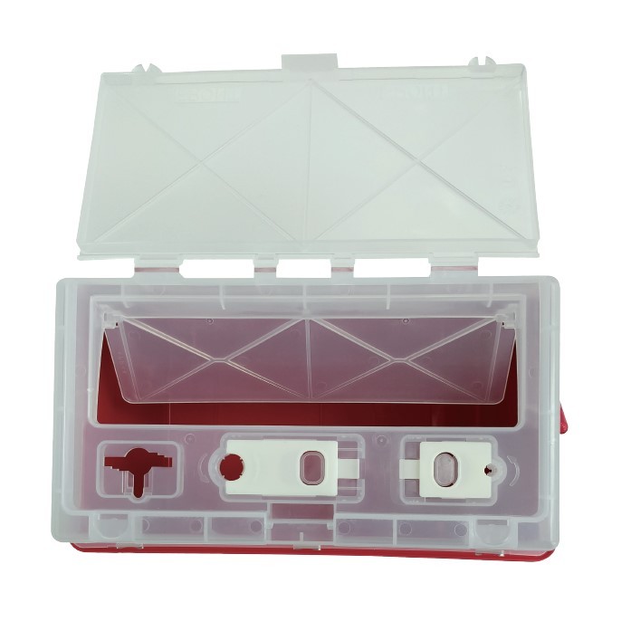 ถังทิ้งเข็มกล่องแดงสี่เหลี่ยมFinepro Safety Box ถังทิ้งเข็มกล่องแดงสี่เหลี่ยมFinepro Safety Box