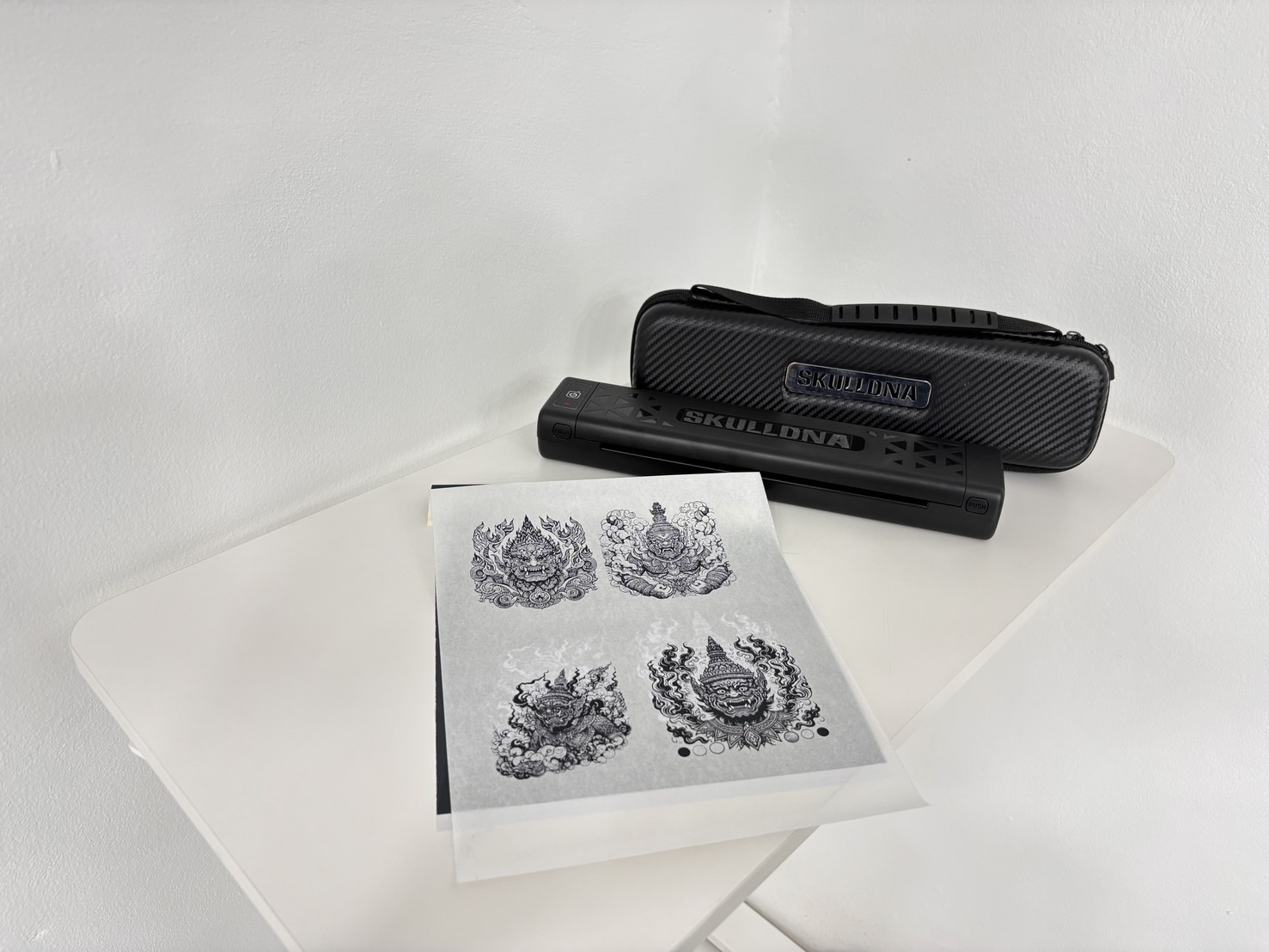 เครื่องลอกลายSKULL DNA เครื่องลอกลายSKULLDNA SP20 WIRELESS PRINTER BLACK