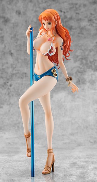 One Piece - P.O.P Limited Edition Nami New Ver. [ของแท้] [แมวทอง]