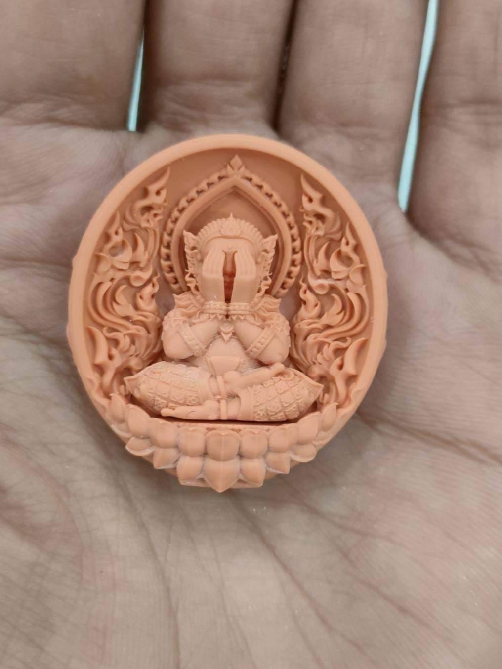 เปิดจอง เหรียญหล่อพระปิดตาพุทธศิลป์ ประกบ 2 ชิ้น รุ่น สิริมงคล(พระออกปลายเดือนมิถุนายน66)