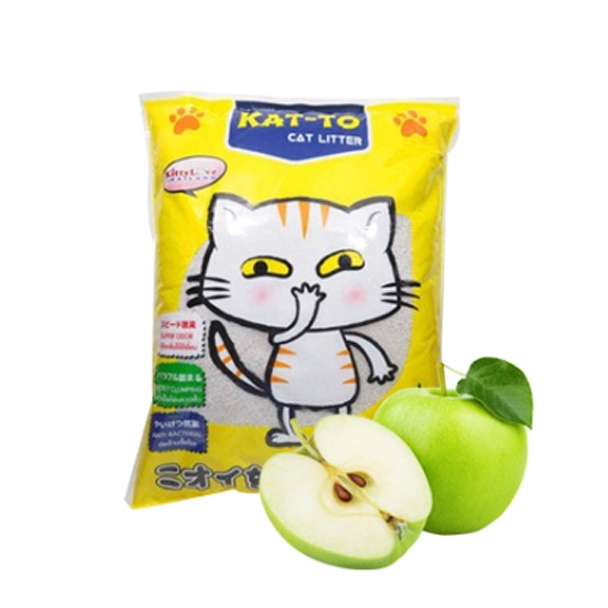 Katto ทรายแมว-แอปเปิ้ล 10 ลิตร