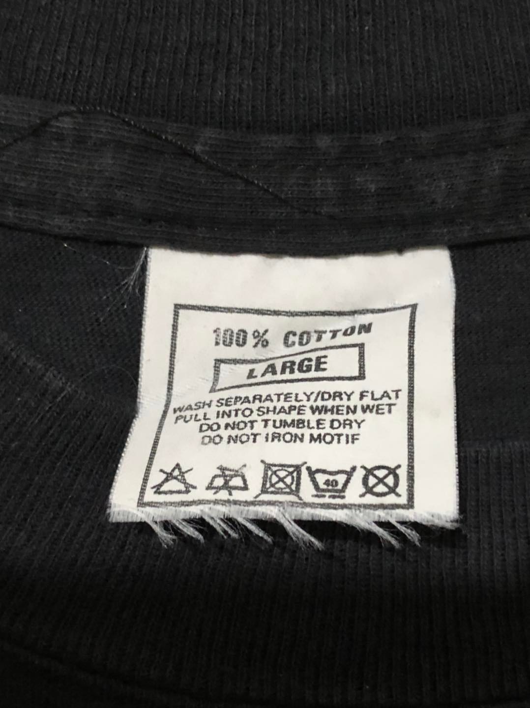 เสื้อวง Iron Maiden Super Rock Tour ปี 1992 Size L ลิขสิทธิ์แท้ 100%