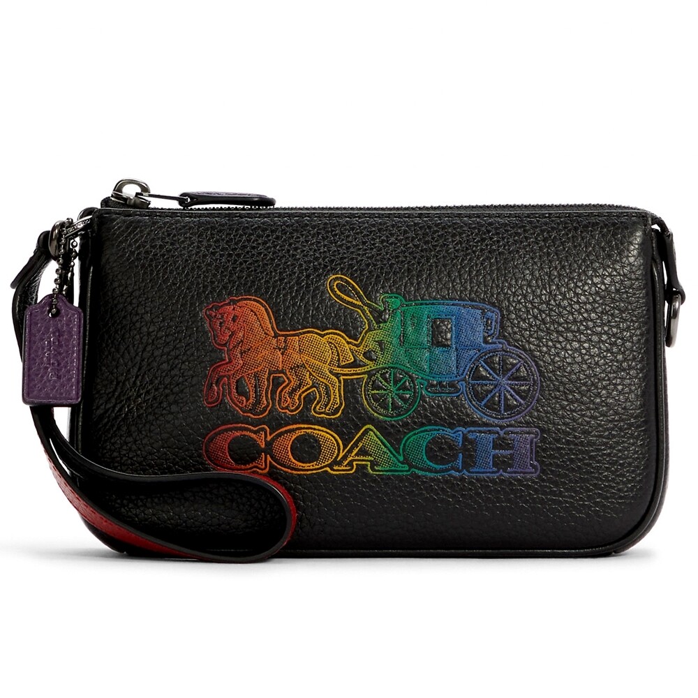 กระเป๋าคล้องมือ COACH C6902 NOLITA 19 WITH HORSE AND CARRIAGE (QBM2) [C6902QBM2-SA]
